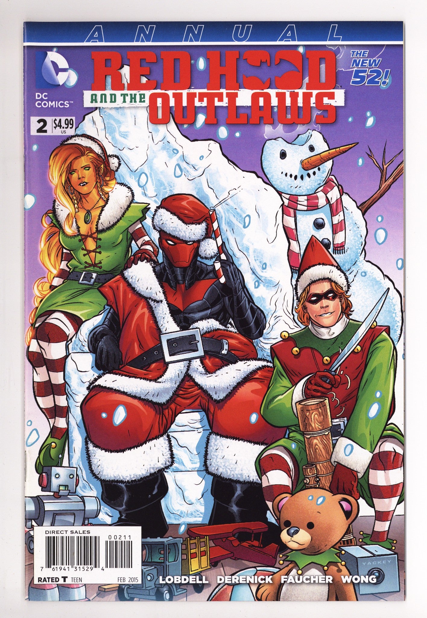 Red Hood and the Outlaws Annual Vol 1 2 High Grade (2015) 
