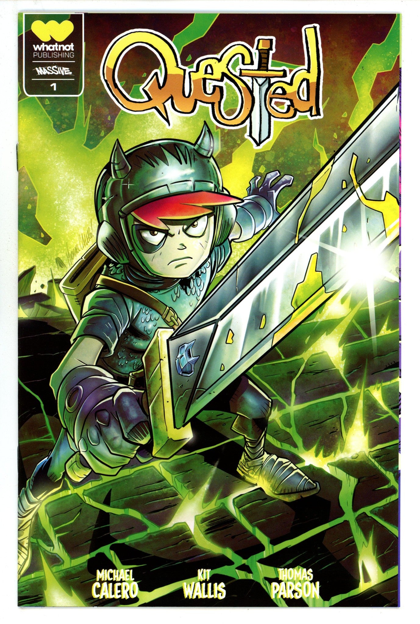 Quested Vol 1 1 High Grade (2022) Calero Variant 