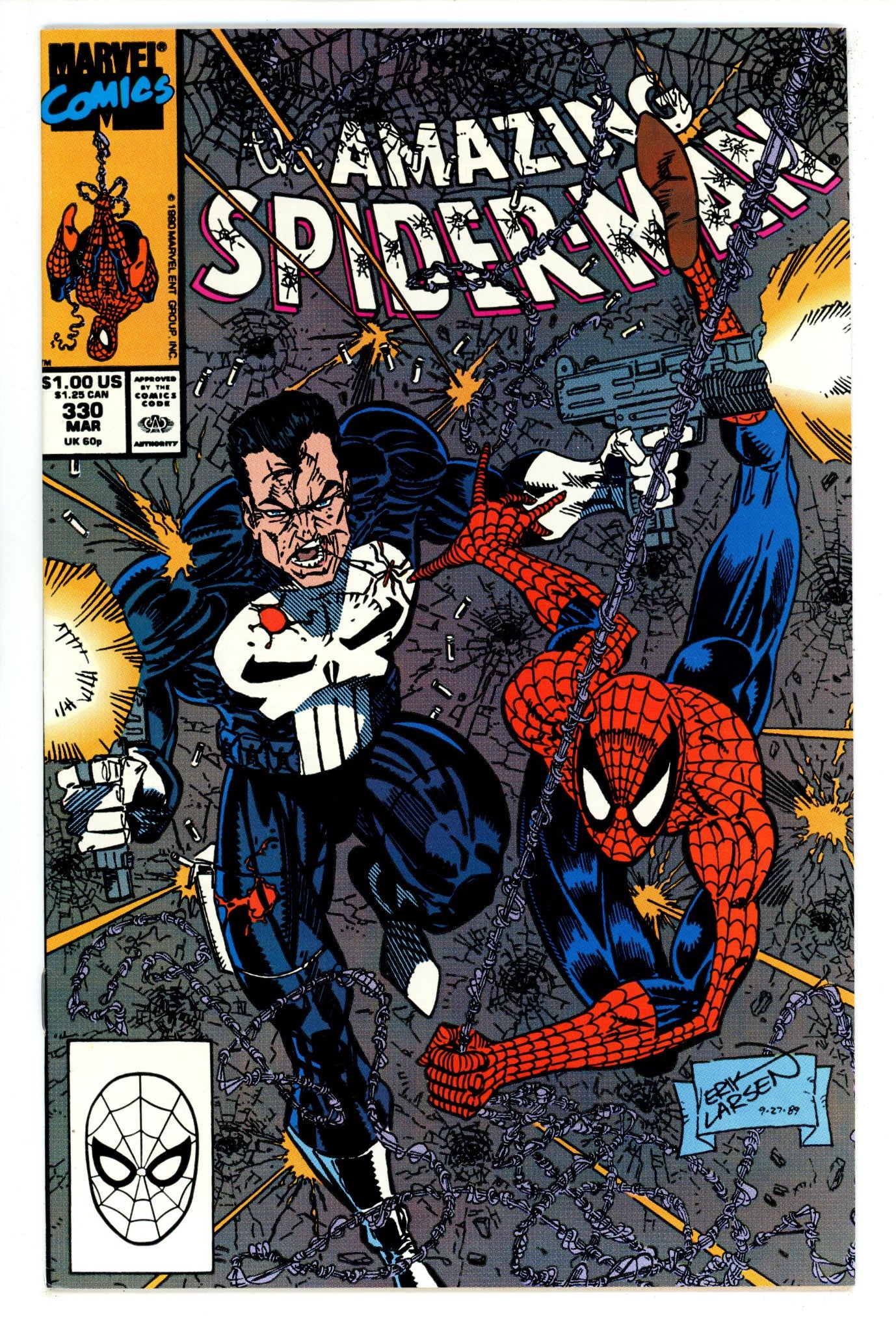 The Amazing Spider-Man Vol 1 330 NM- (9.2) (1990) 