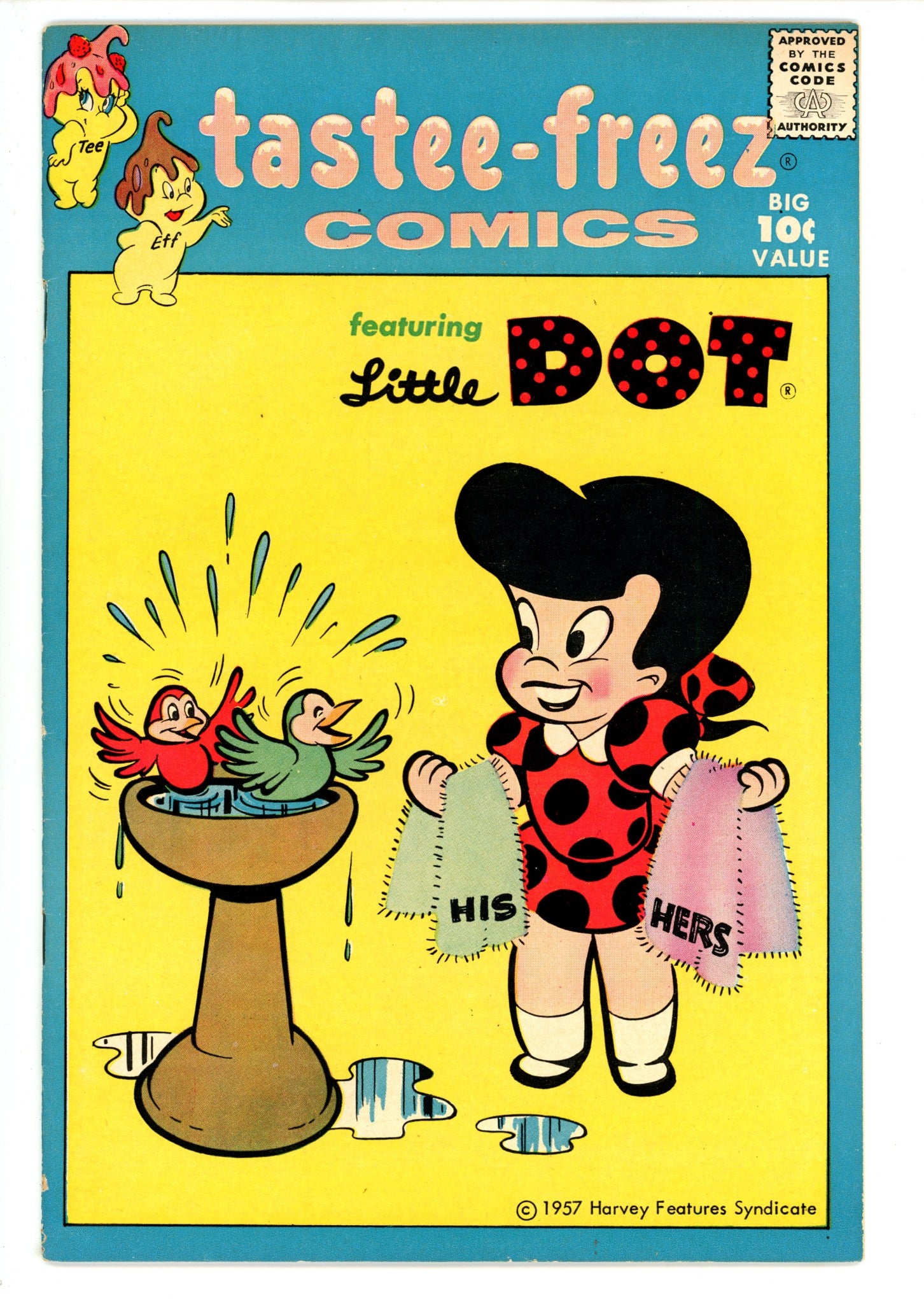 Tastee-Freez Comics 1 FN (6.0) (1957) 