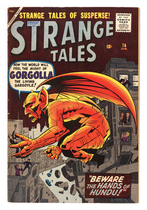 Strange Tales Vol 1 74 FN- (5.5) (1960)