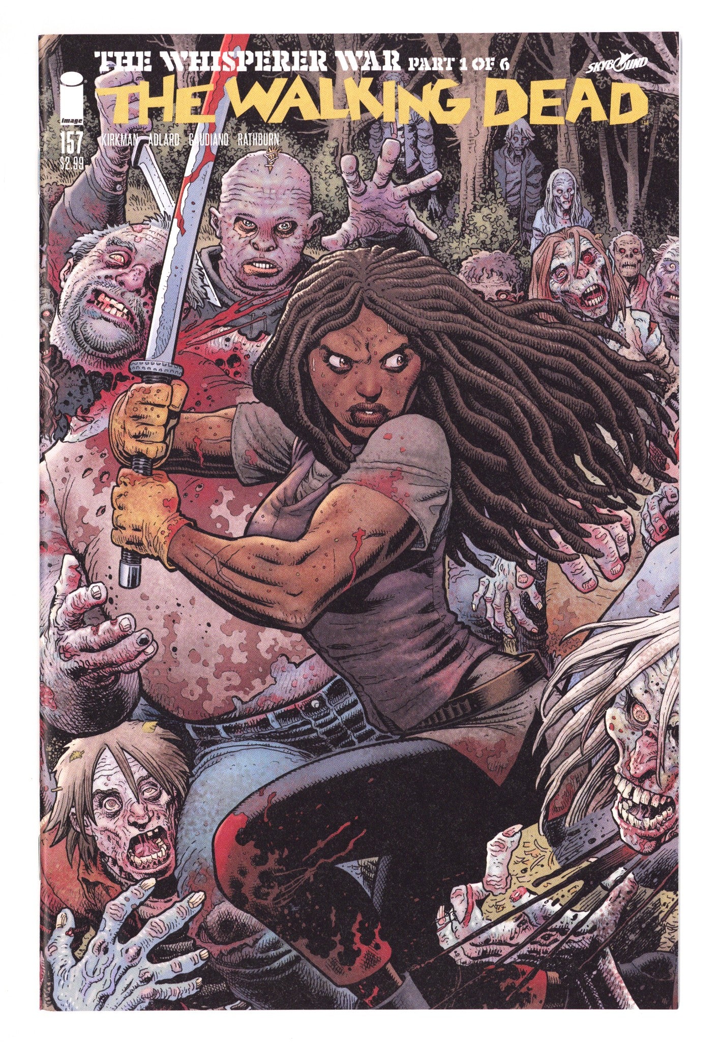 The Walking Dead 157 High Grade (2016) Adams Variant 