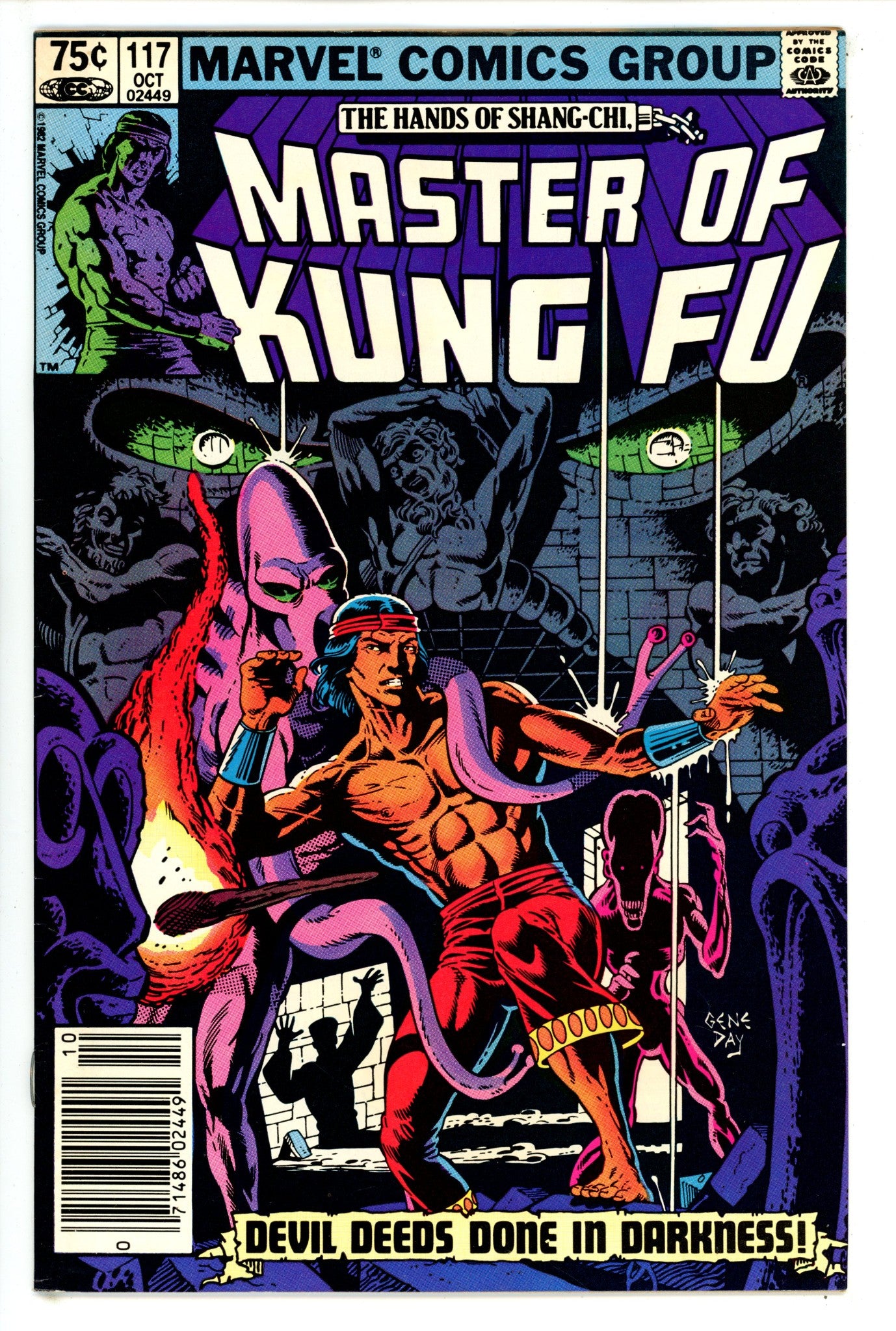 Master of Kung Fu Vol 1 117 Canadian Variant VF- (1982)