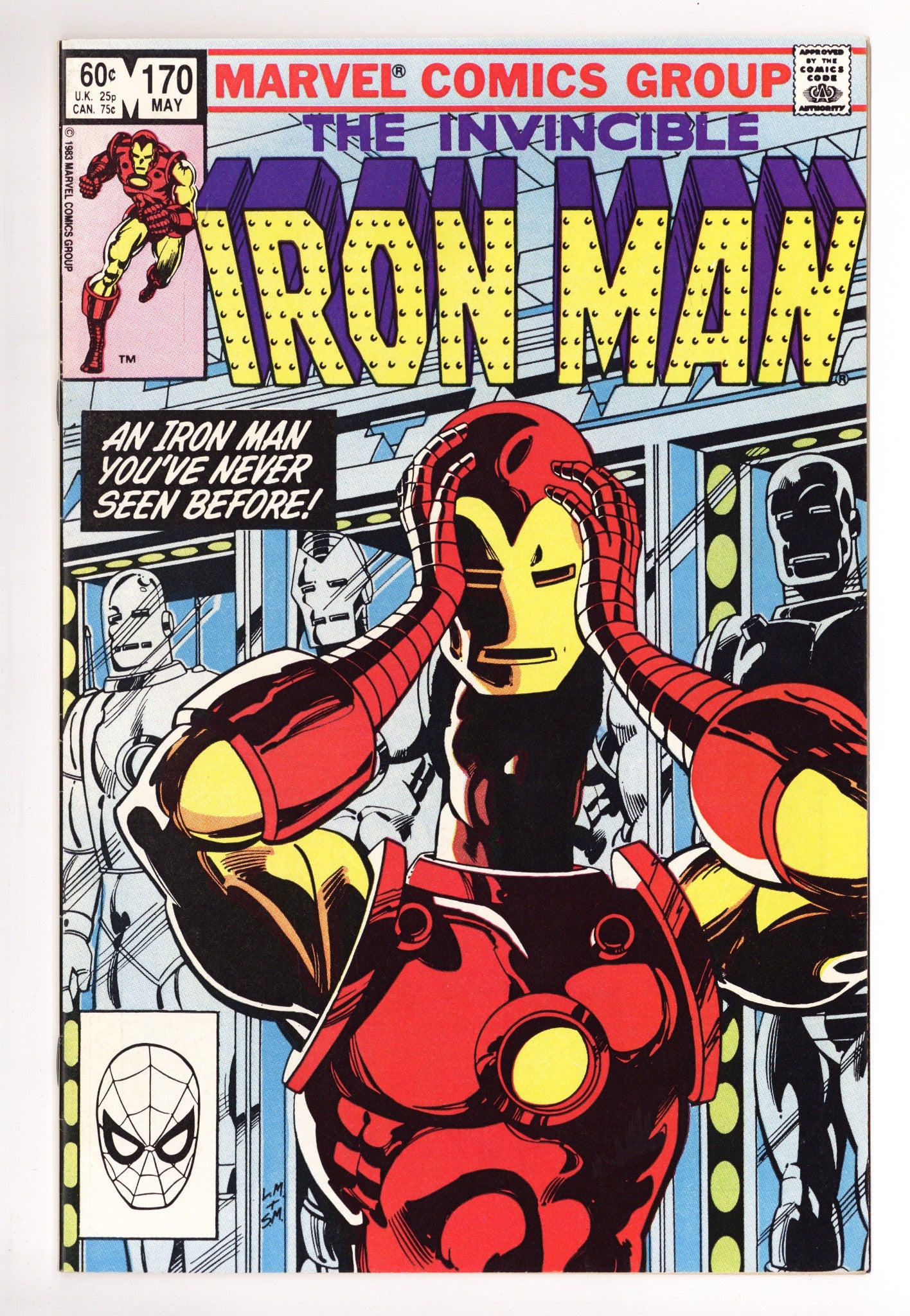 Iron Man Vol 1 170 VF- (7.5) (1983) 