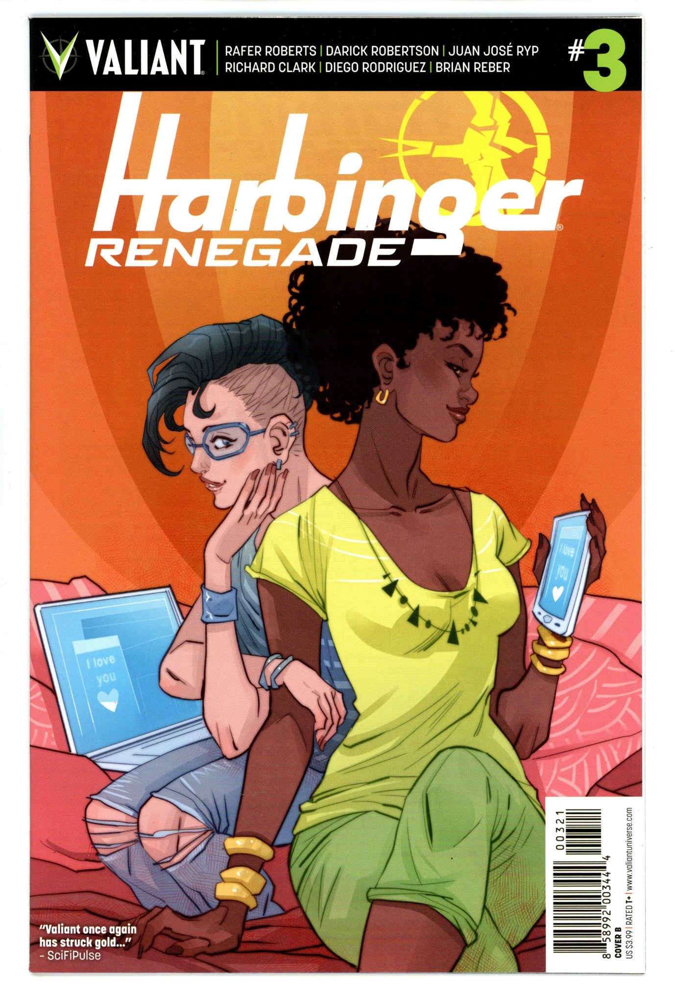 Harbinger Renegade 3 High Grade (2017) Sauvage Variant 