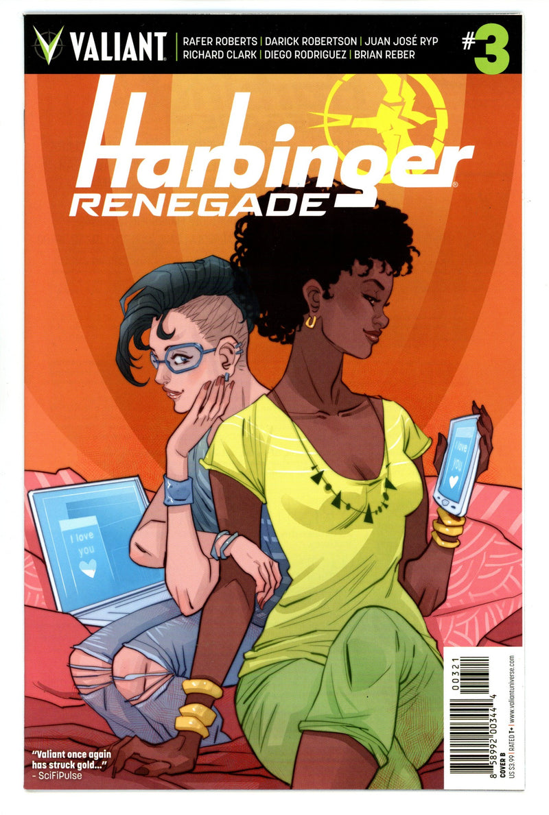 Harbinger Renegade 3 High Grade (2017) Sauvage Variant 