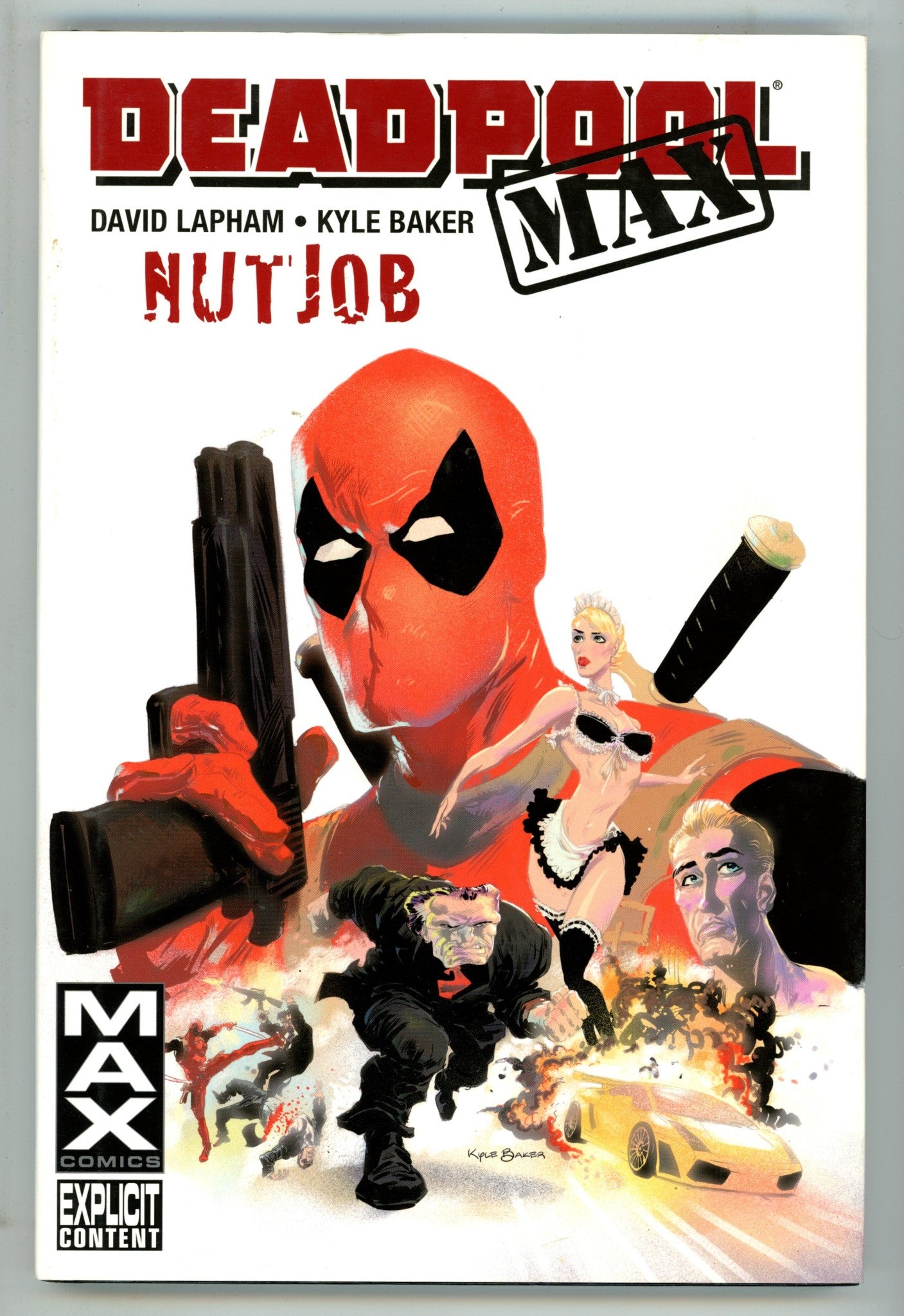 Deadpool Max: Nutjob HC Mid Grade (2011) 