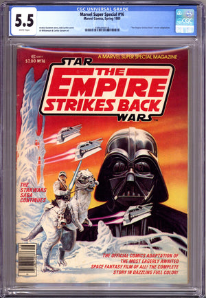 Marvel Super Special   16 CGC 5.5 (FN-)   (1980)
