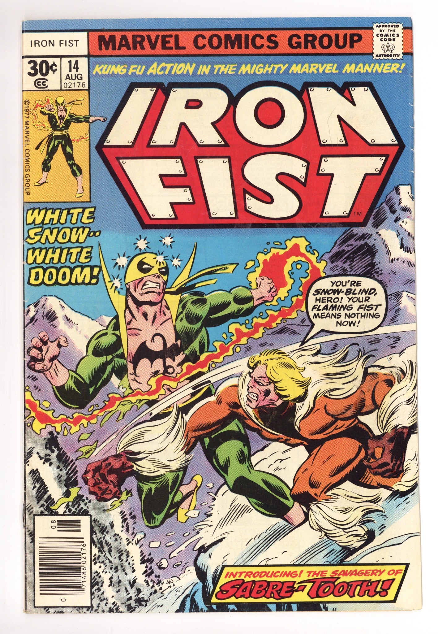 Iron Fist Vol 1 14 FN (6.0) (1977) 