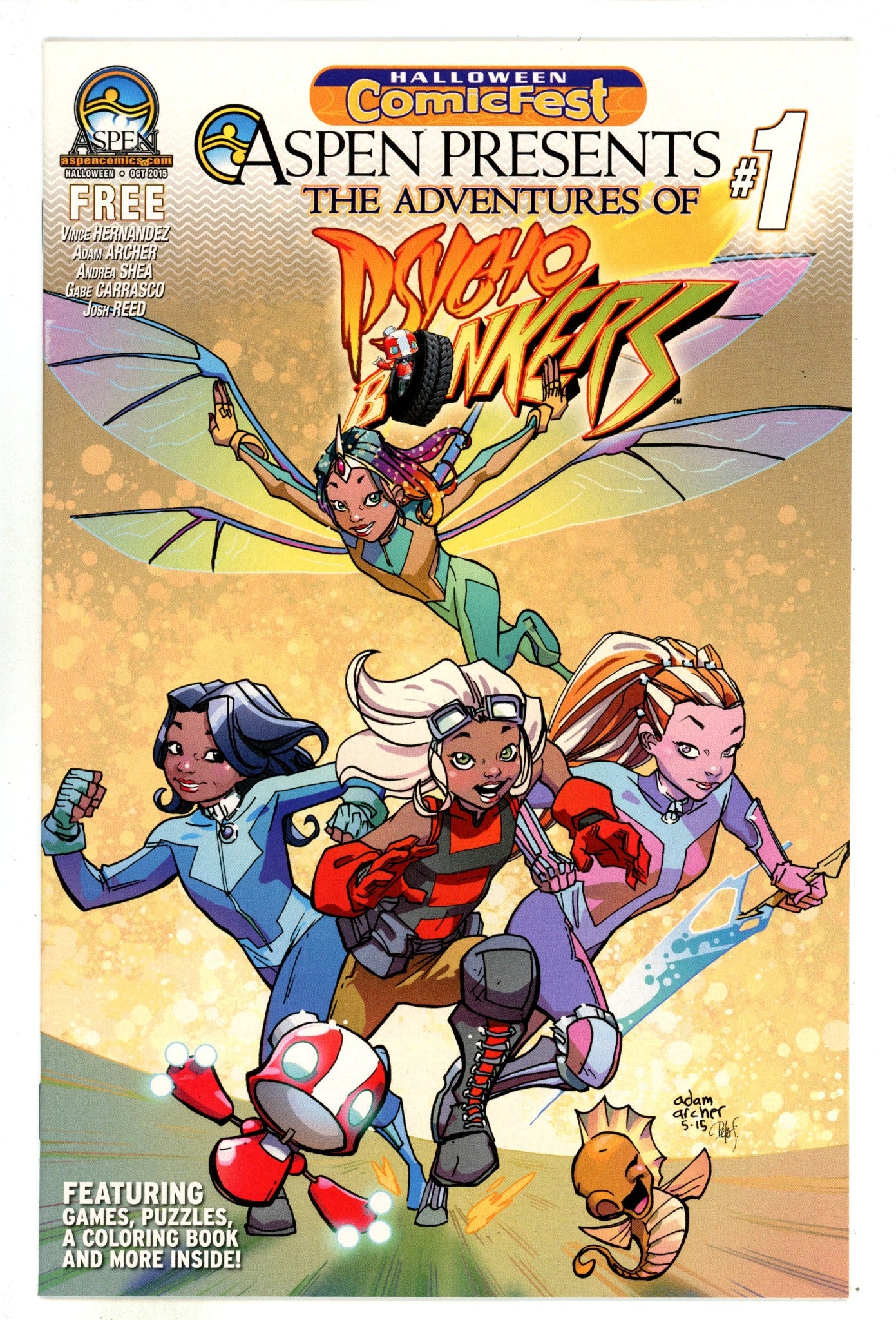 Aspen Presents: The Adventures of Psycho Bonkers 1 High Grade (2015) 