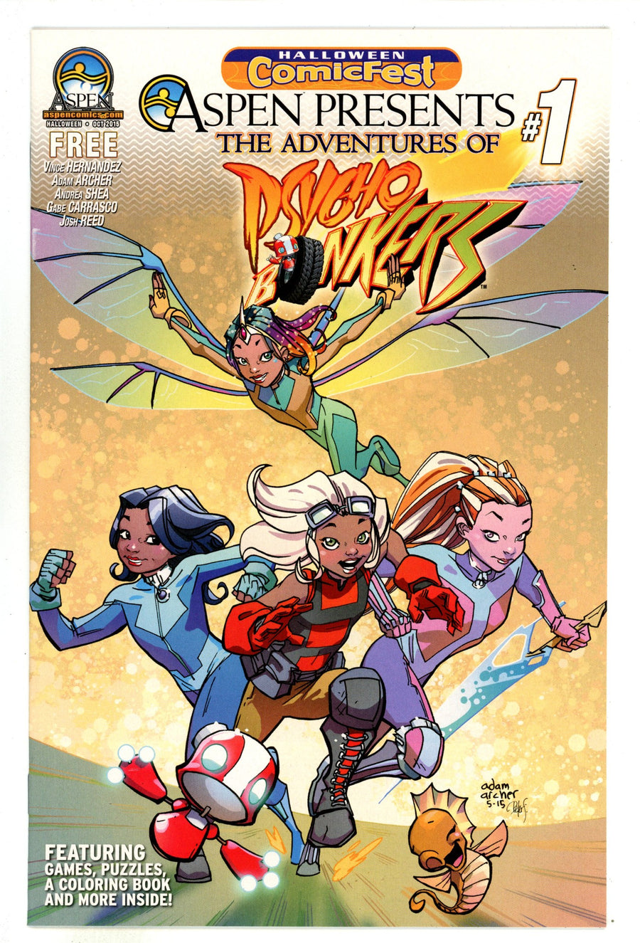 Aspen Presents: The Adventures of Psycho Bonkers 1 High Grade (2015) 