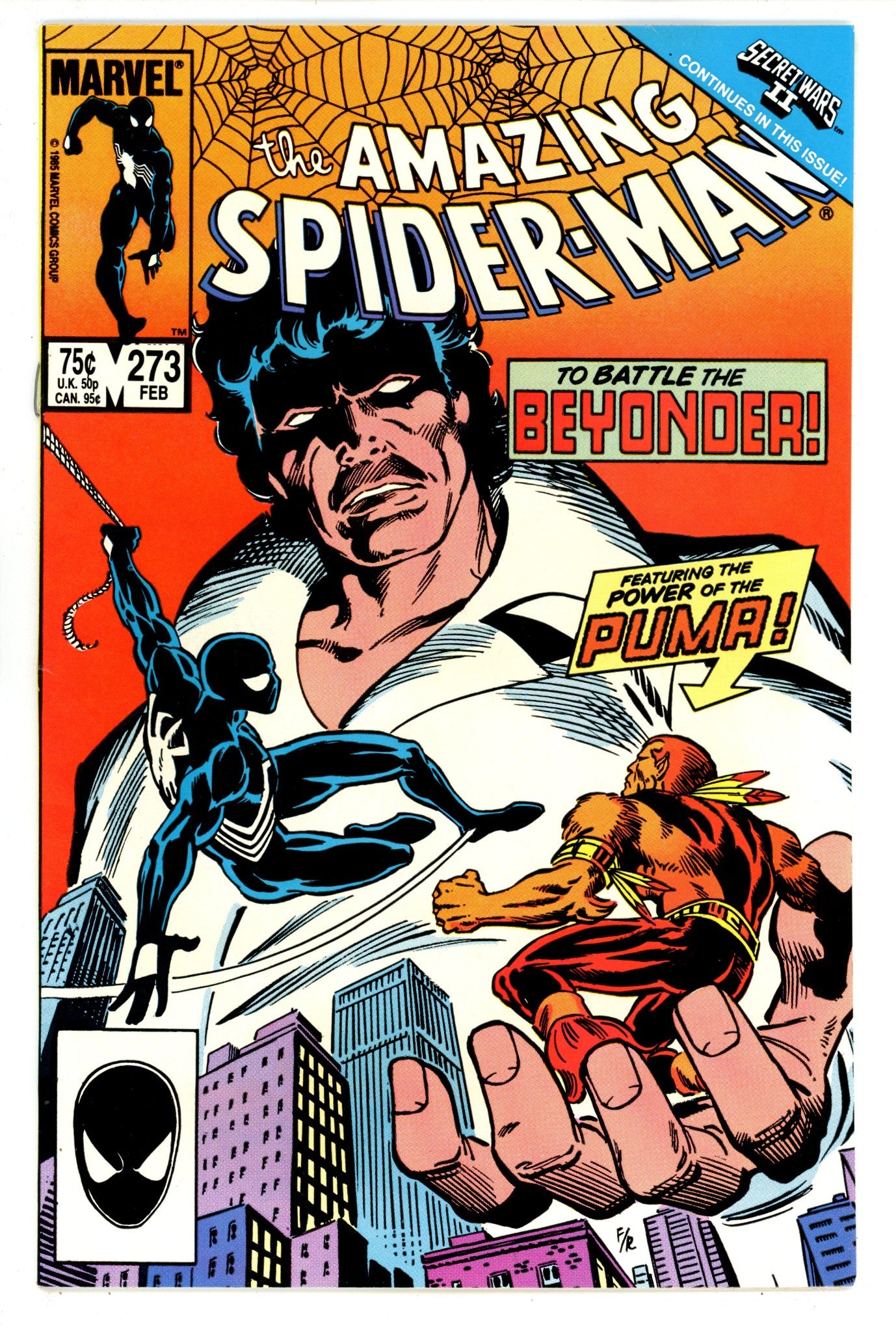 The Amazing Spider-Man Vol 1 273 FN/VF (7.0) (1986) 