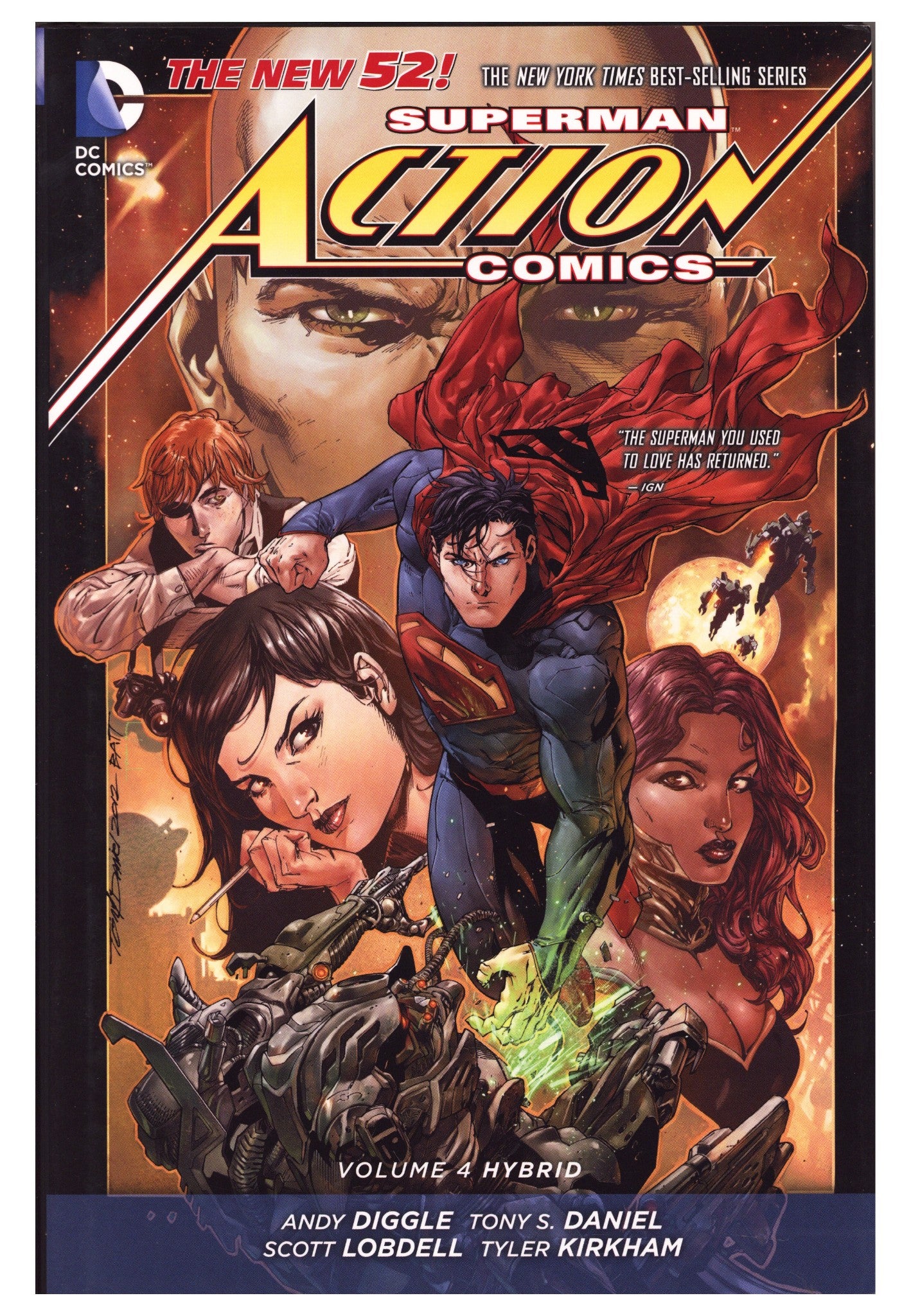 Superman - Action Comics HC Vol 4   Mid Grade   (2014)        