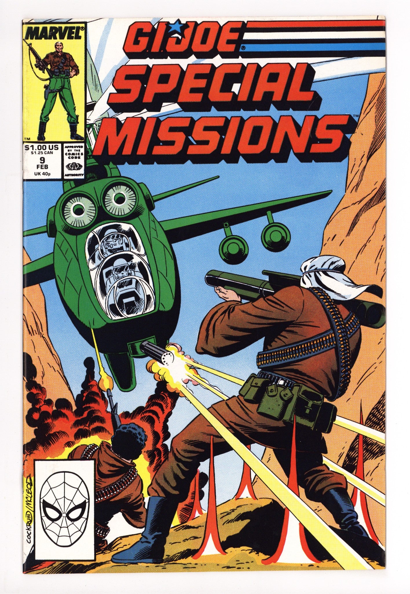 G.I. Joe Special Missions Vol 1 9 Mid Grade (1988) 