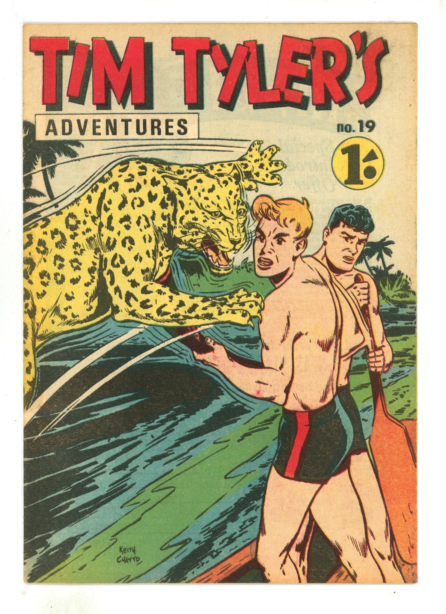 Tim Tyler's Adventures 19 FN/VF (7.0) (1965) 