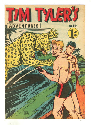 Tim Tyler's Adventures 19 FN/VF (7.0) (1965) 
