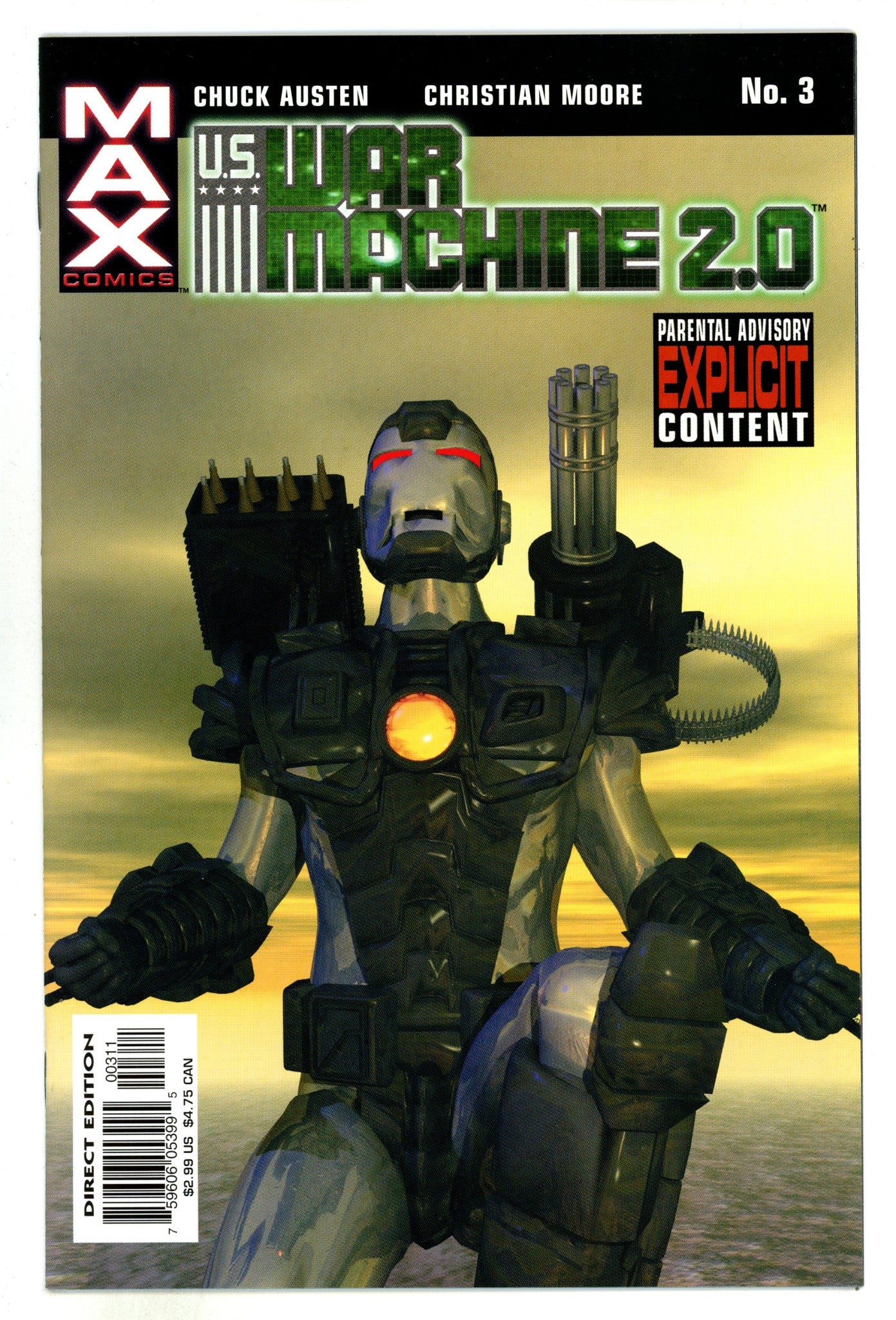U.S. War Machine 2.0 3 High Grade (2003) 