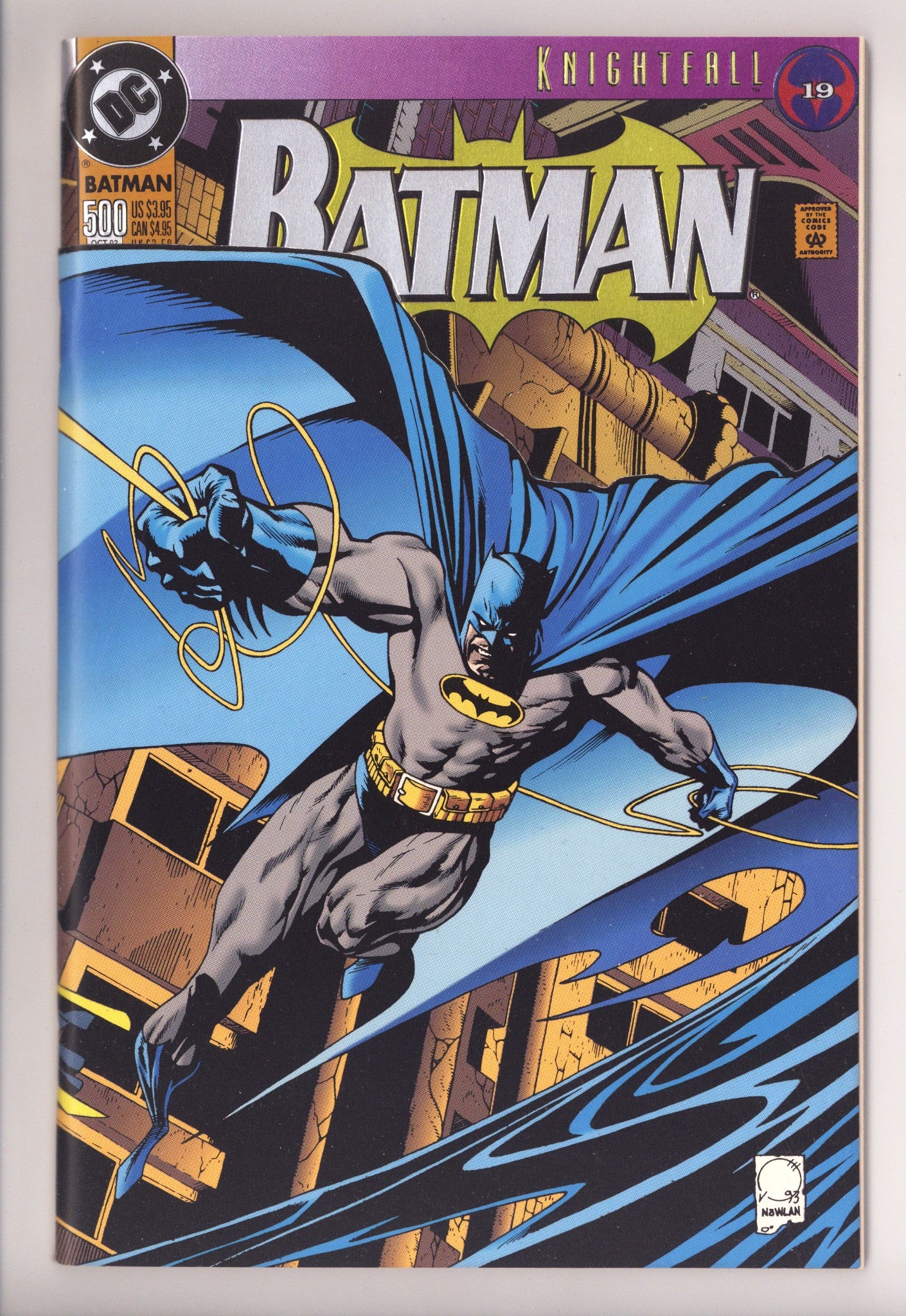 Batman Vol 1 500 High Grade (1993) Foil Variant 