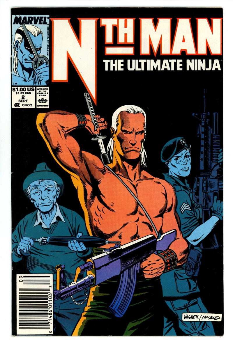 Nth Man the Ultimate Ninja 2 Mid Grade (1989) 