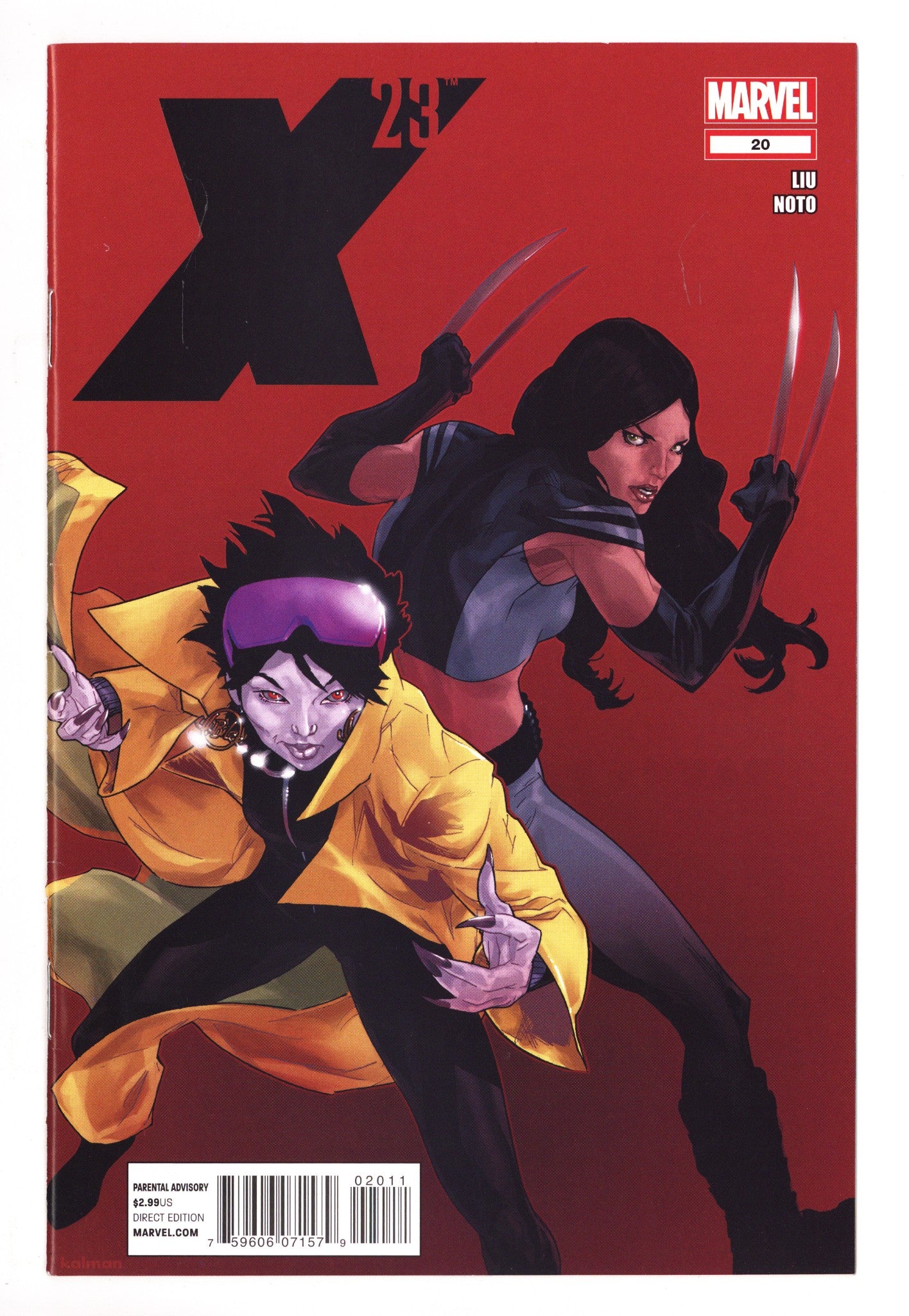 X-23 Vol 1 20 High Grade (2012) 