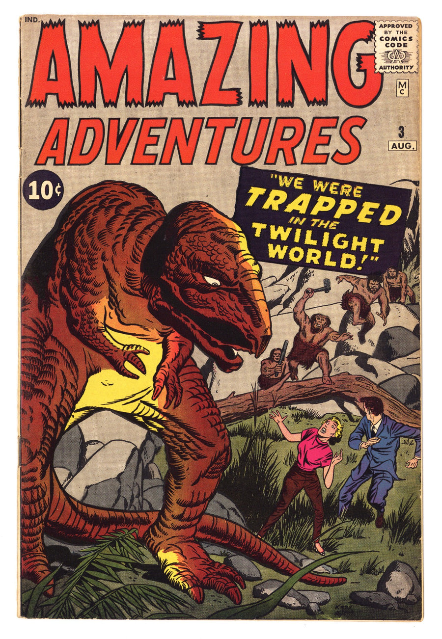 Amazing Adventures Vol 1 3 VF- (7.5) (1961) 