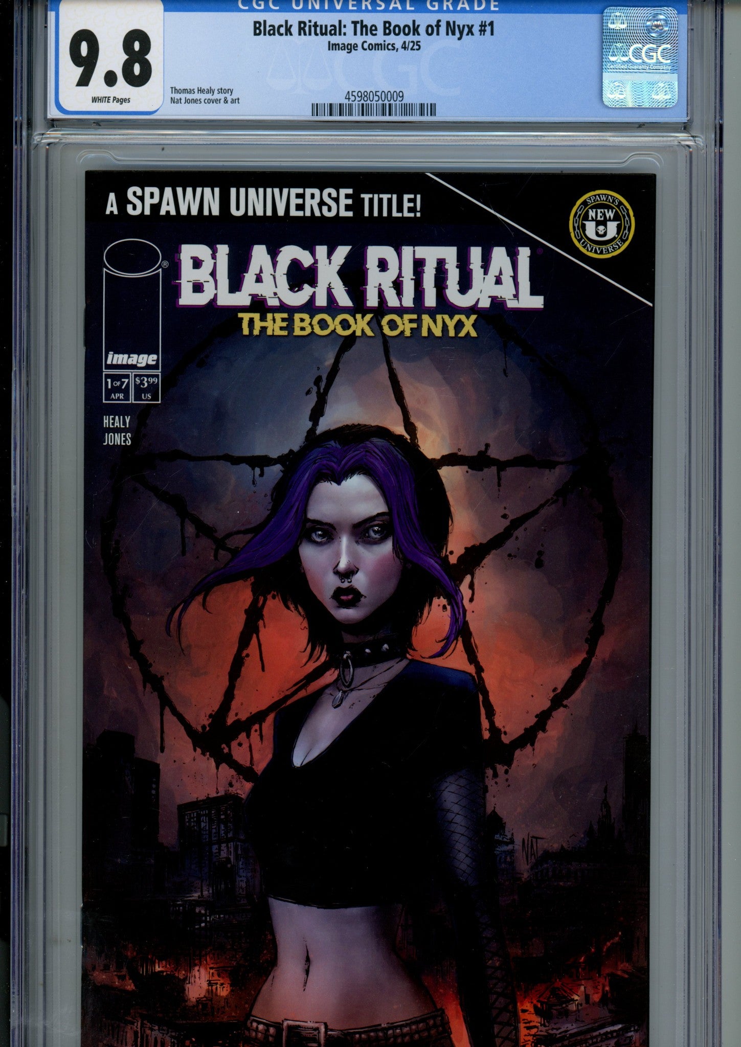 Black Ritual: The Book of Nyx 1 CGC 9.8 (NM/M) (2025) 