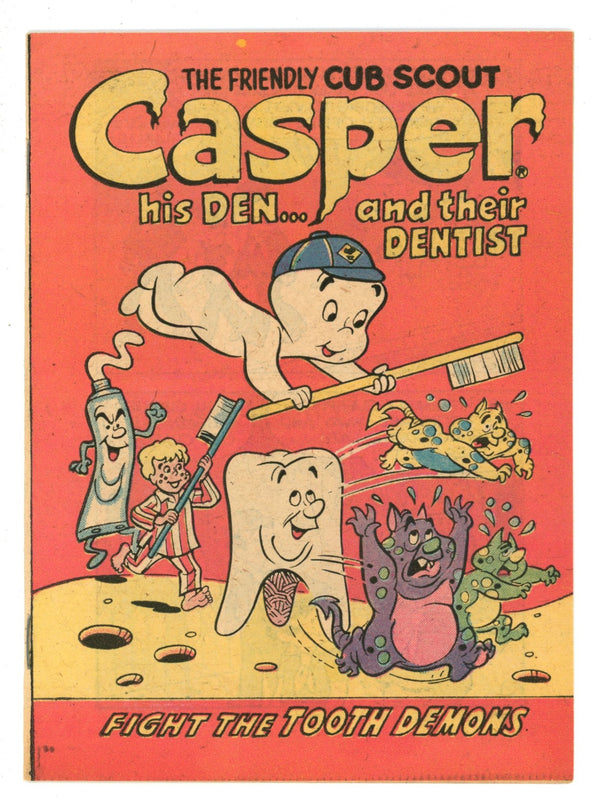 The Friendly Cub Scout Casper, His Den...And Their Dentist [nn] VF/NM (9.0) (1974)
