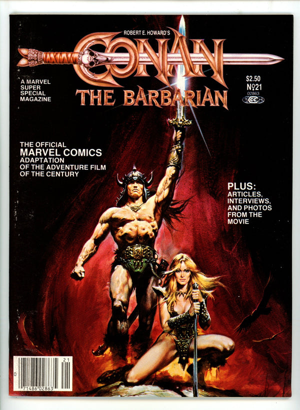 Marvel Super Special 21 VF- (7.5) (1982)