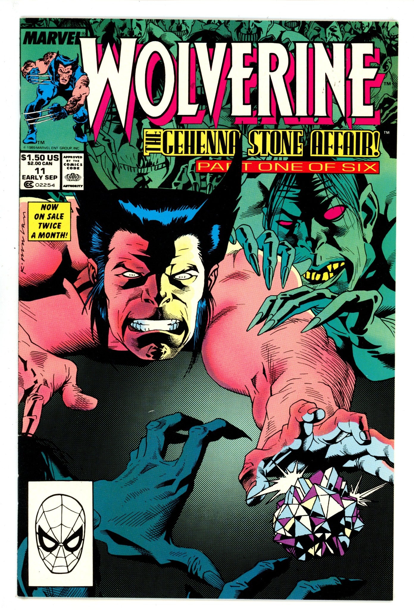 Wolverine Vol 2 11 High Grade (1989) 