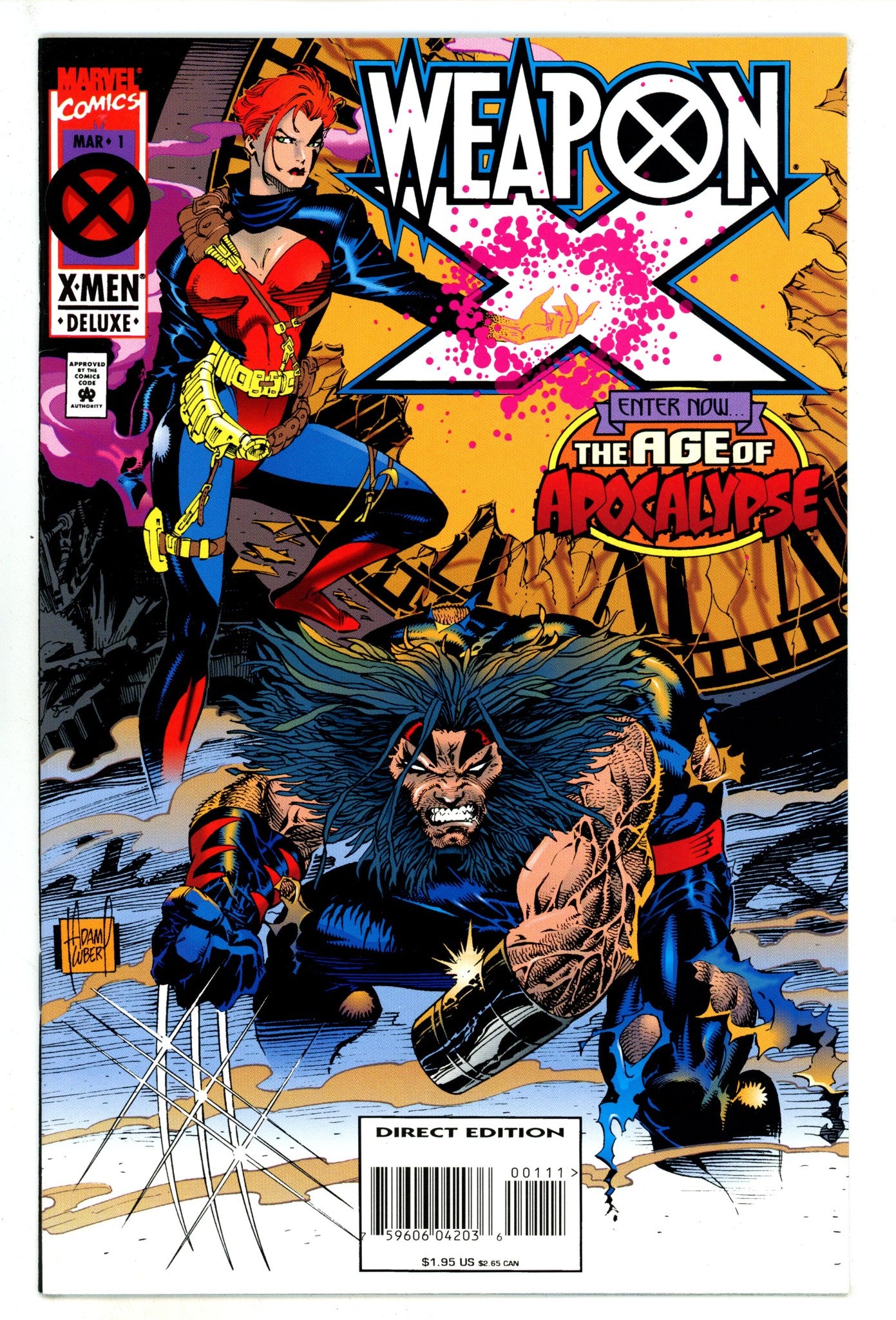 Weapon X Vol 1 1 High Grade (1995) 