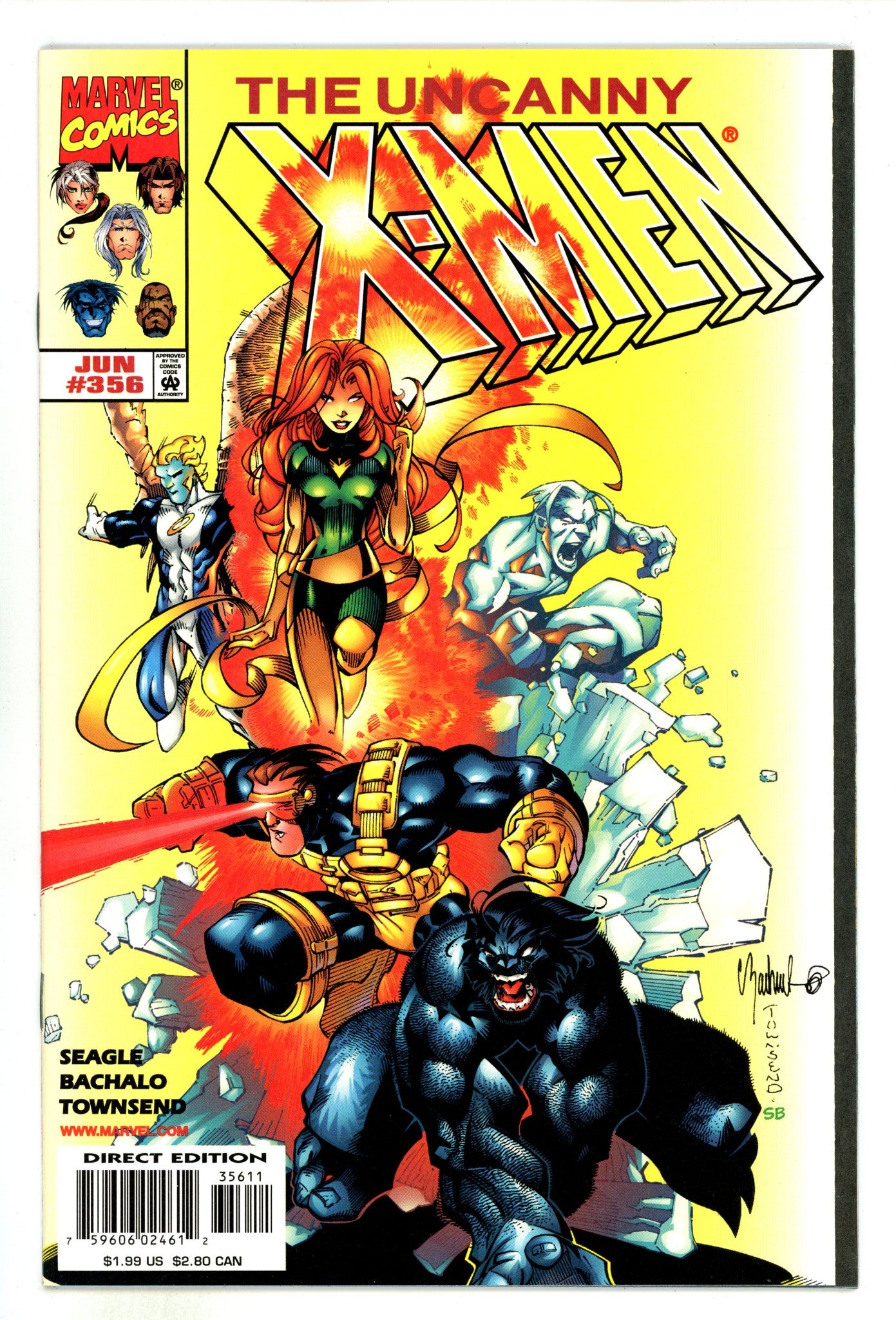 The Uncanny X-Men Vol 1 356 High Grade (1998) 