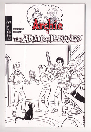 Archie X Army Of Darkness 3 Galvan B&W Incentive (2026)