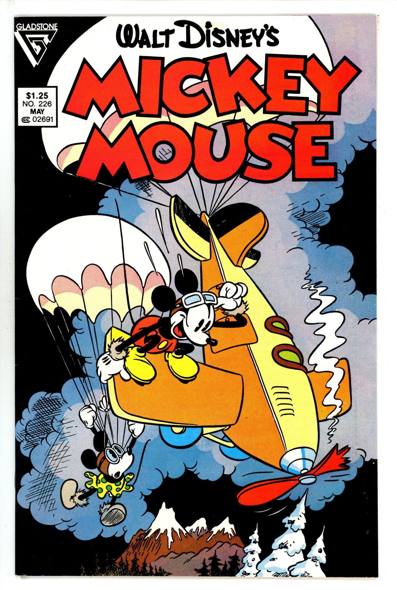 Walt Disney's Mickey Mouse 226 Canadian Variant VF/NM (1987)