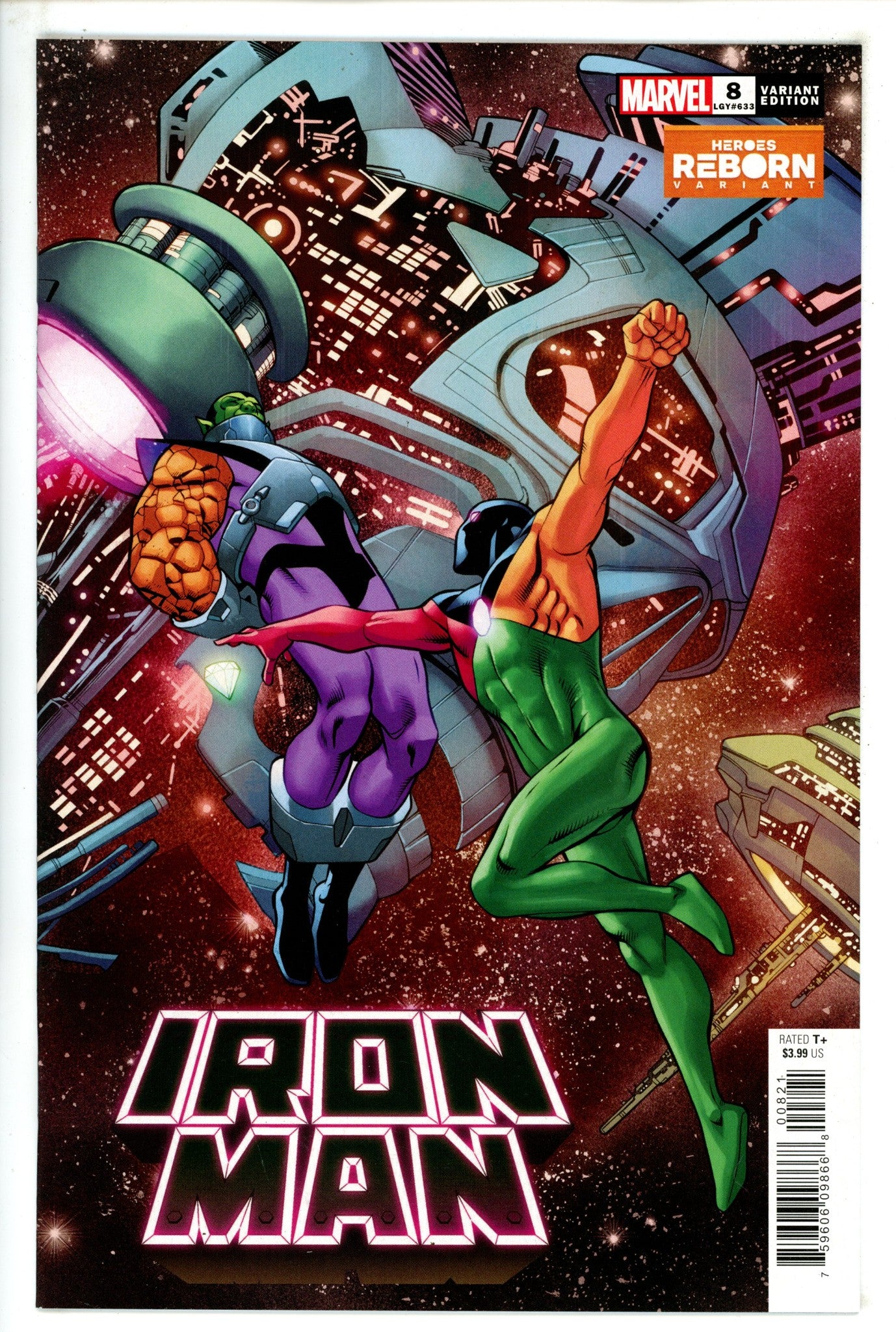 Iron Man Vol 6 8 (633) High Grade (2021) Pacheco Variant 