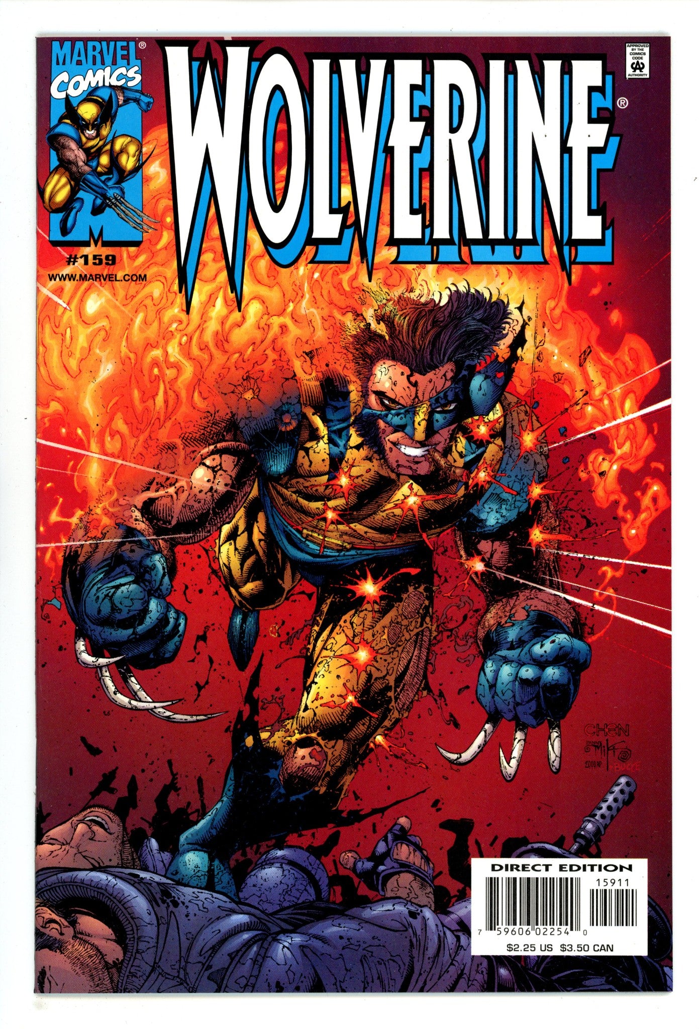 Wolverine Vol 2 159 Mid Grade (2001) 