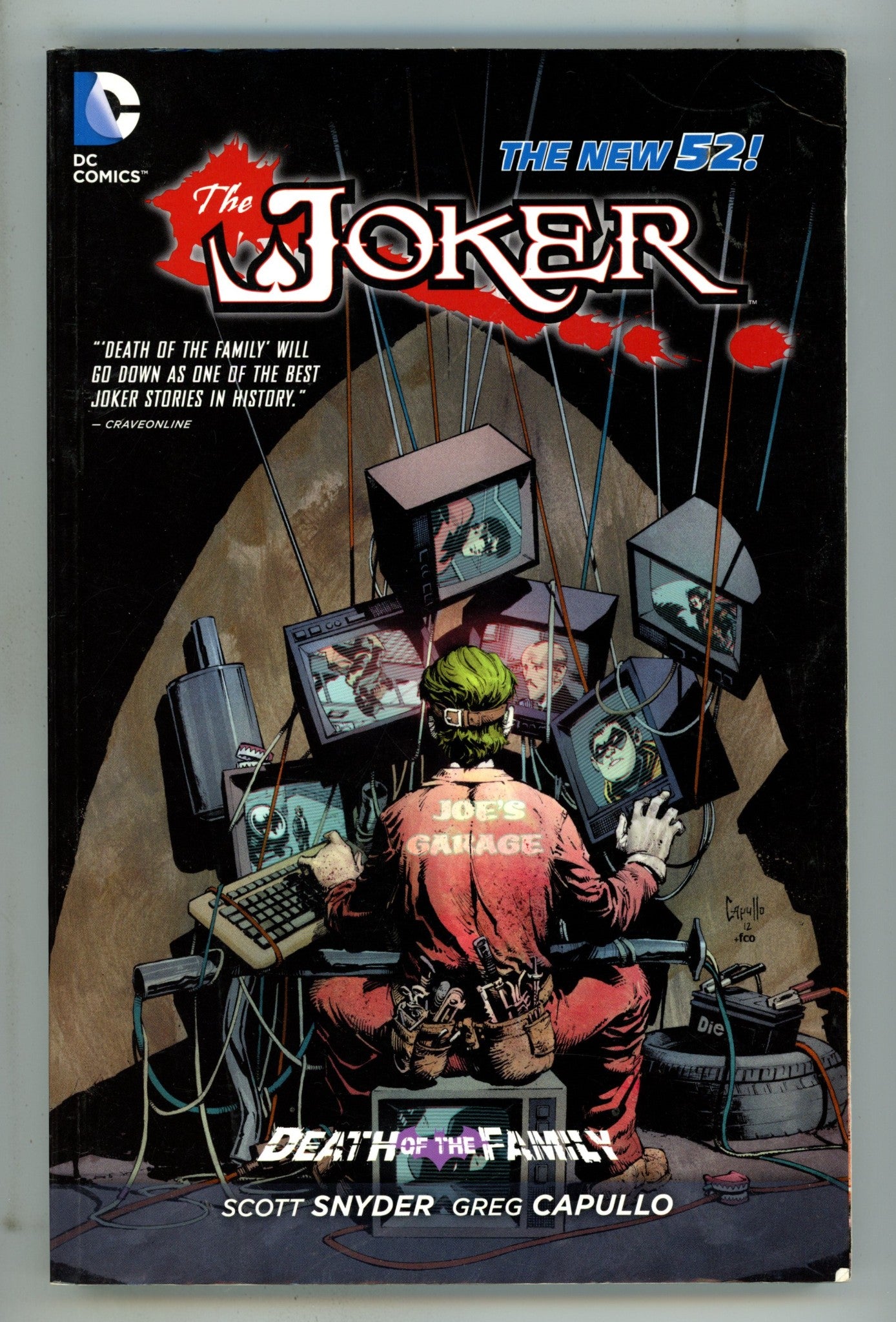 The Joker: Death of the Family TPB Very Low Grade (2013) 2nd Print 