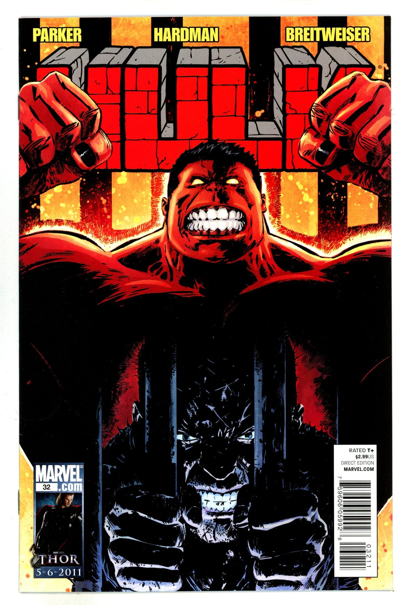 Hulk Vol 1 32 High Grade (2011) 