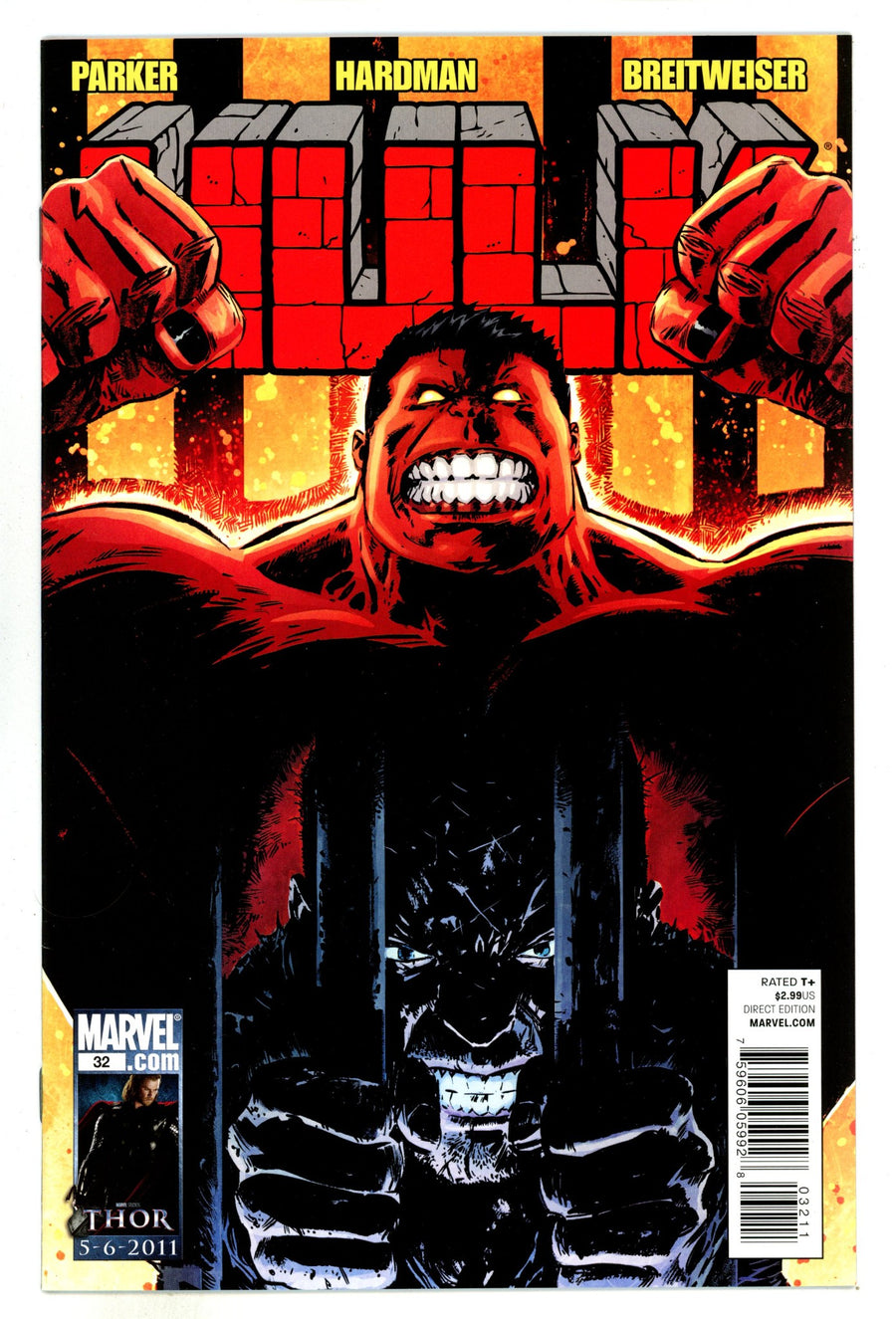 Hulk Vol 1 32 High Grade (2011) 