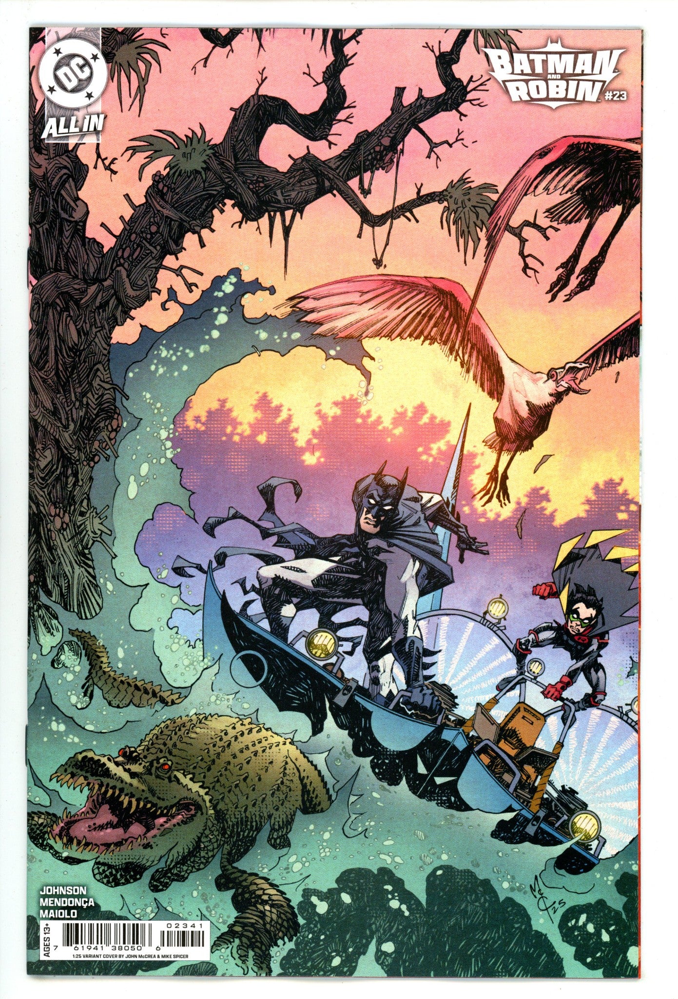 Batman And Robin Vol 3 23 Mccrea Incentive Variant NM (2025)