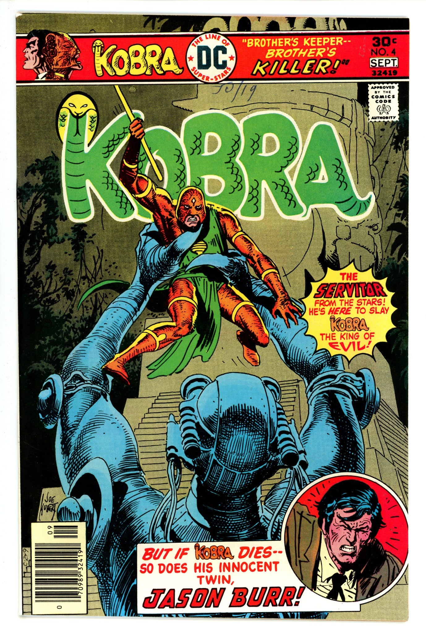 Kobra 4 VF/NM (1976)