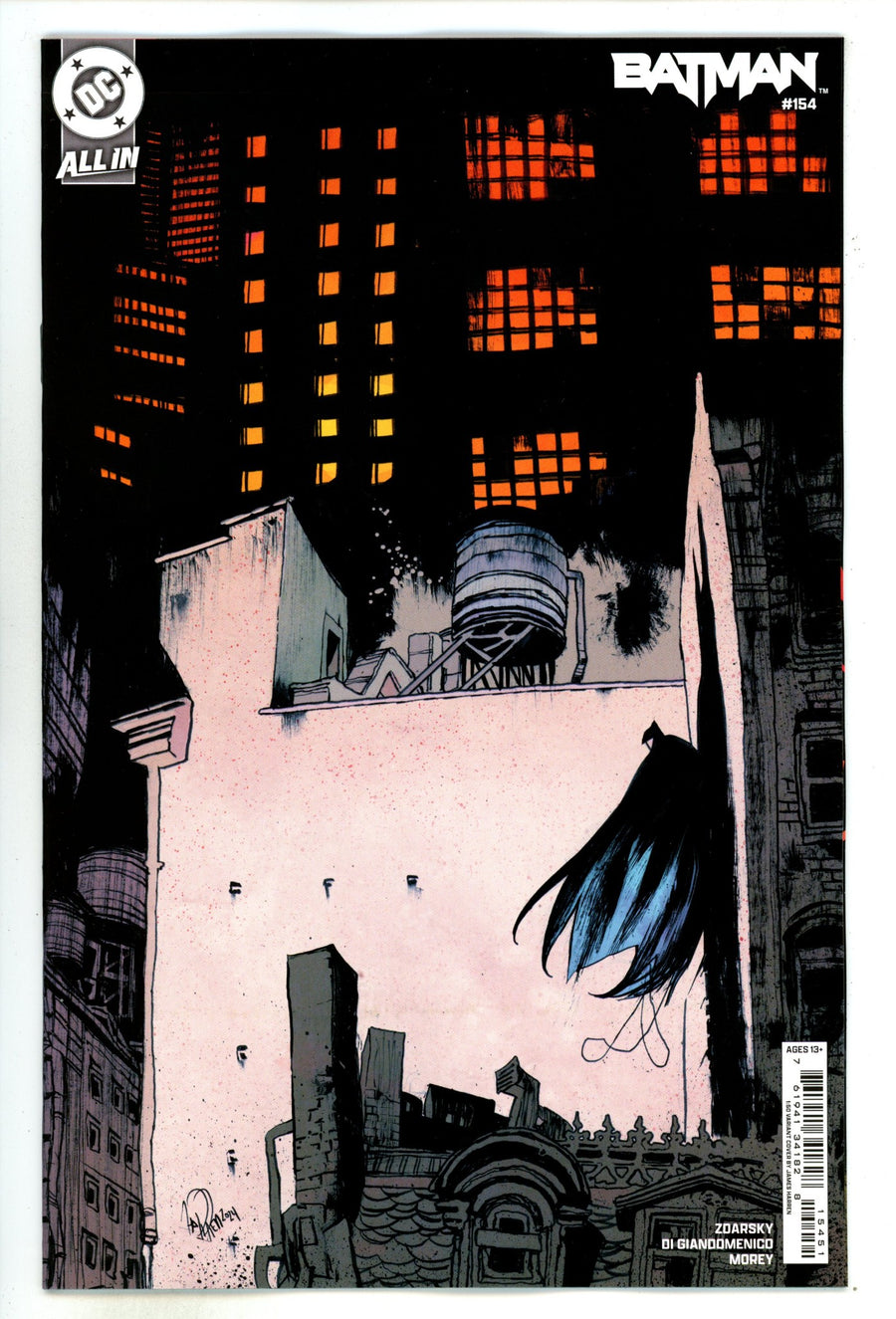 Batman Vol 3 154 Harren Incentive Variant NM+ (2024)