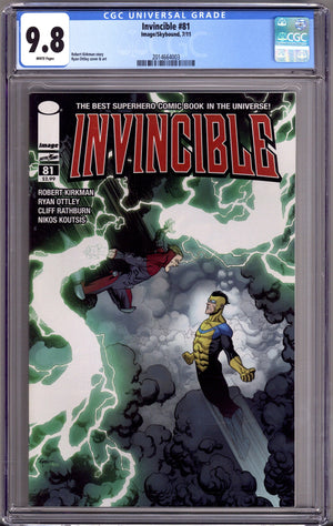 Invincible 81 CGC 9.8 (NM/M) (2011)