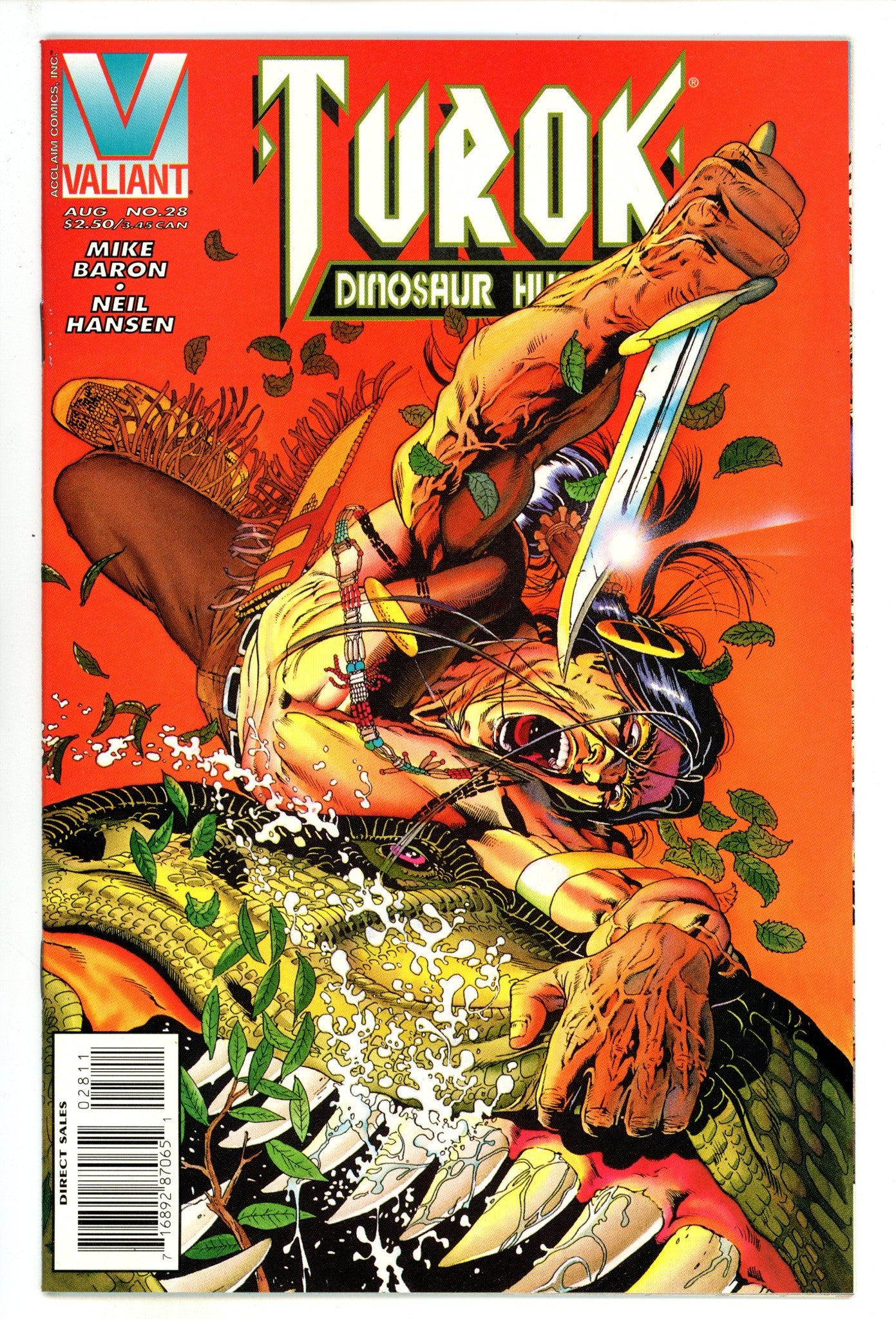 Turok, Dinosaur Hunter Vol 1 28 High Grade (1995) 