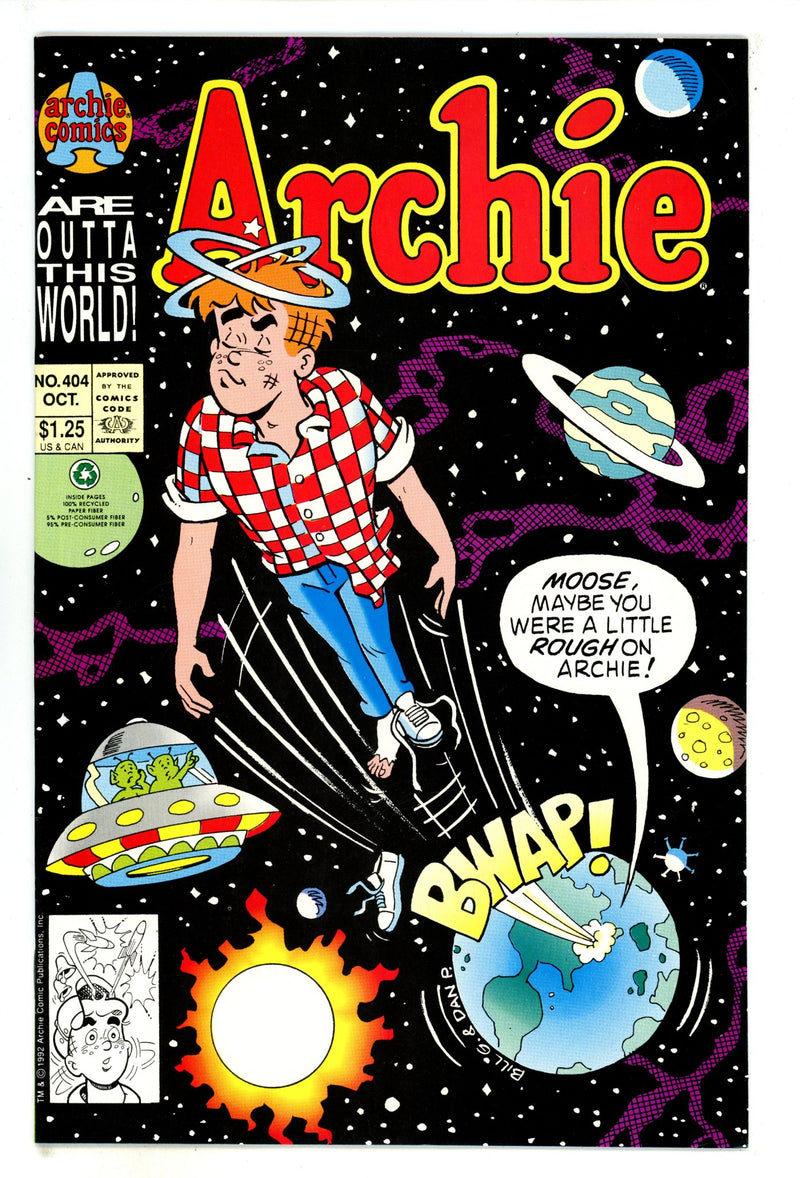 Archie Vol 1 404 High Grade (1992) 
