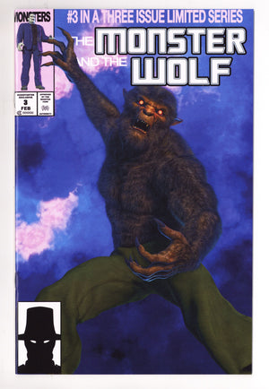 The Monster and The Wolf   3  VF/NM (9.0) /210  (2025) Spears Homage   Exclusive Variant  Signed x1 Back Cover Mark Spears