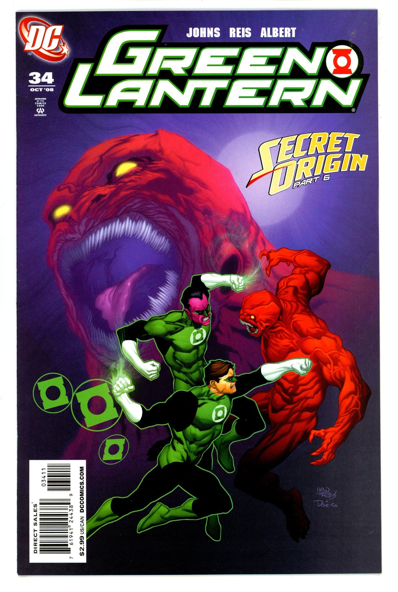 Green Lantern Vol 4 34 High Grade (2008) 