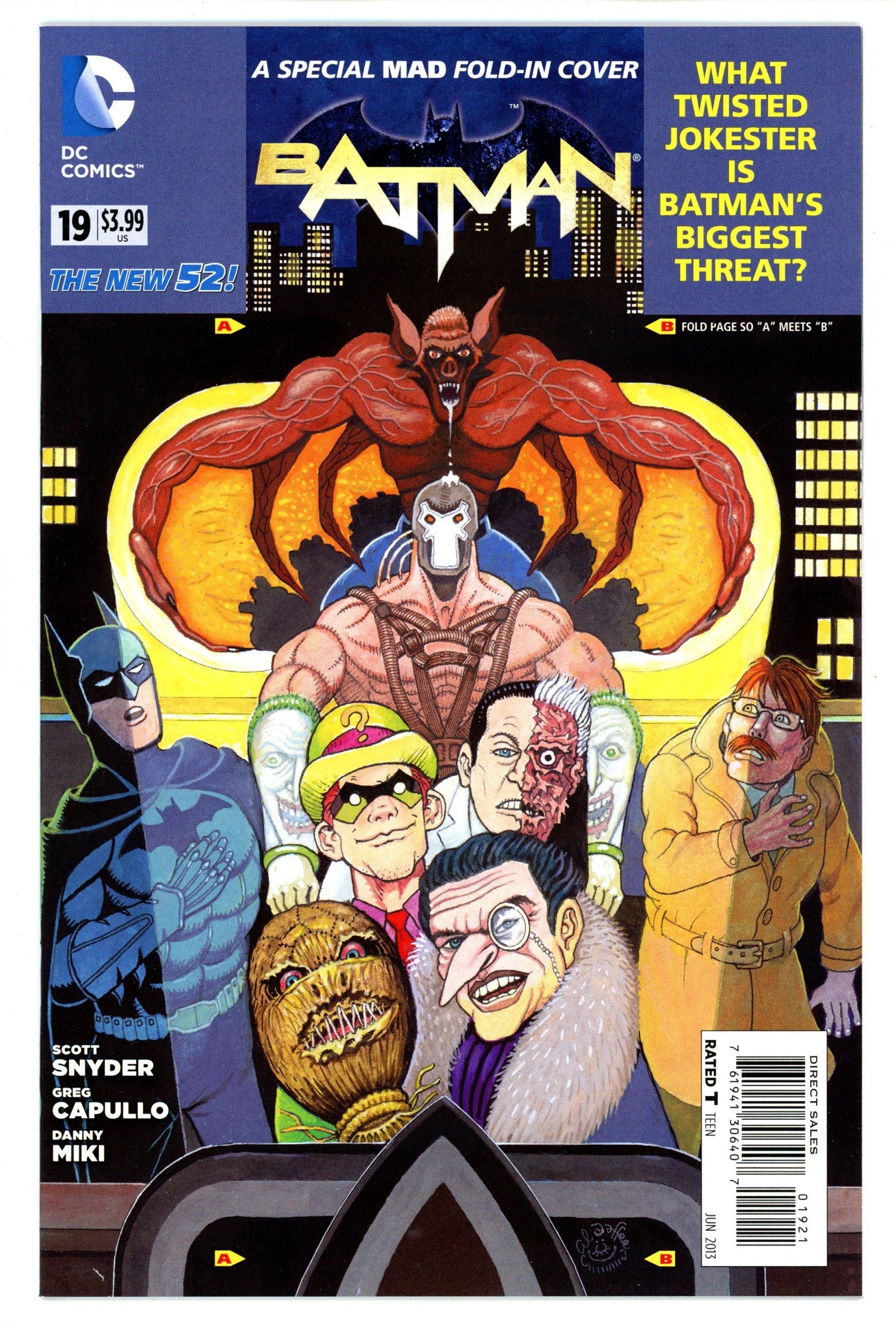 Batman Vol 2 19 High Grade (2013) Jaffee Variant 