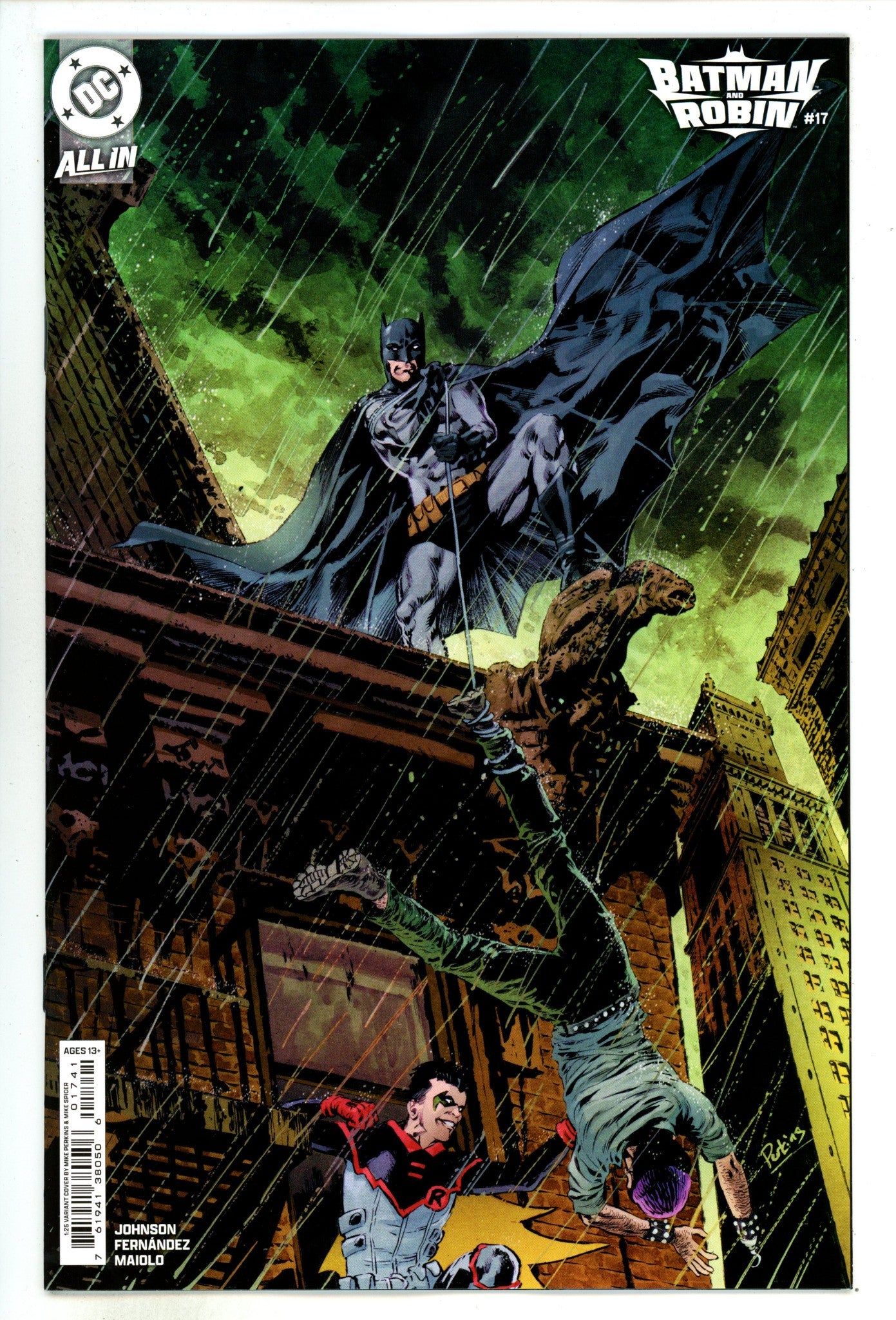 Batman And Robin Vol 3 17 Perkins Incentive Variant NM (2025)