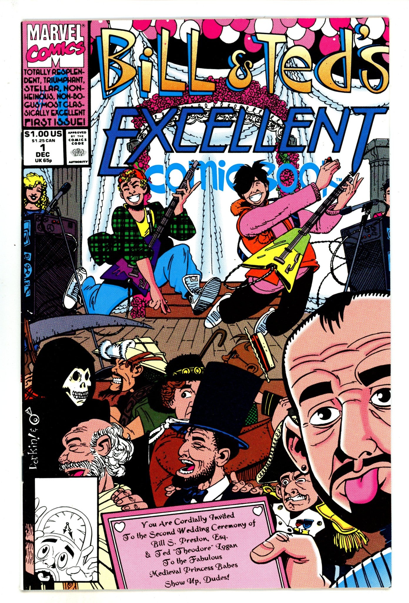 Bill & Ted's Excellent Comic Book 1 High Grade (1991) 