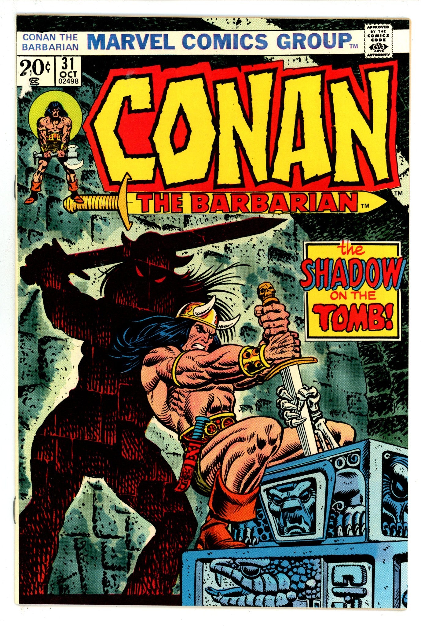 Conan the Barbarian Vol 1 31 VG/FN (5.0) (1973) 